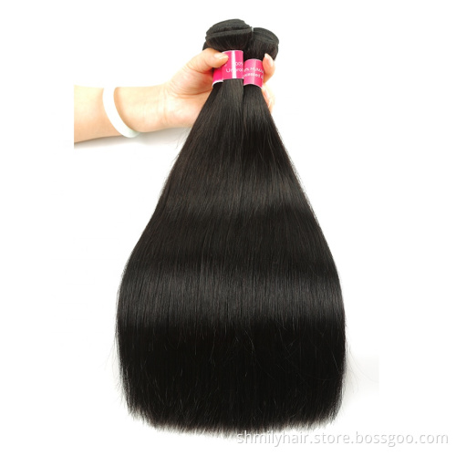 Wholesale Raw Virgin Cuticle Aligned Brazilian Hair Bundles Vendors Straight Silky Weave Hair Weft Human Hair Extension